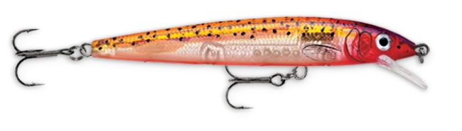 Rapala Husky Jerk - Glass Purple Sunfire